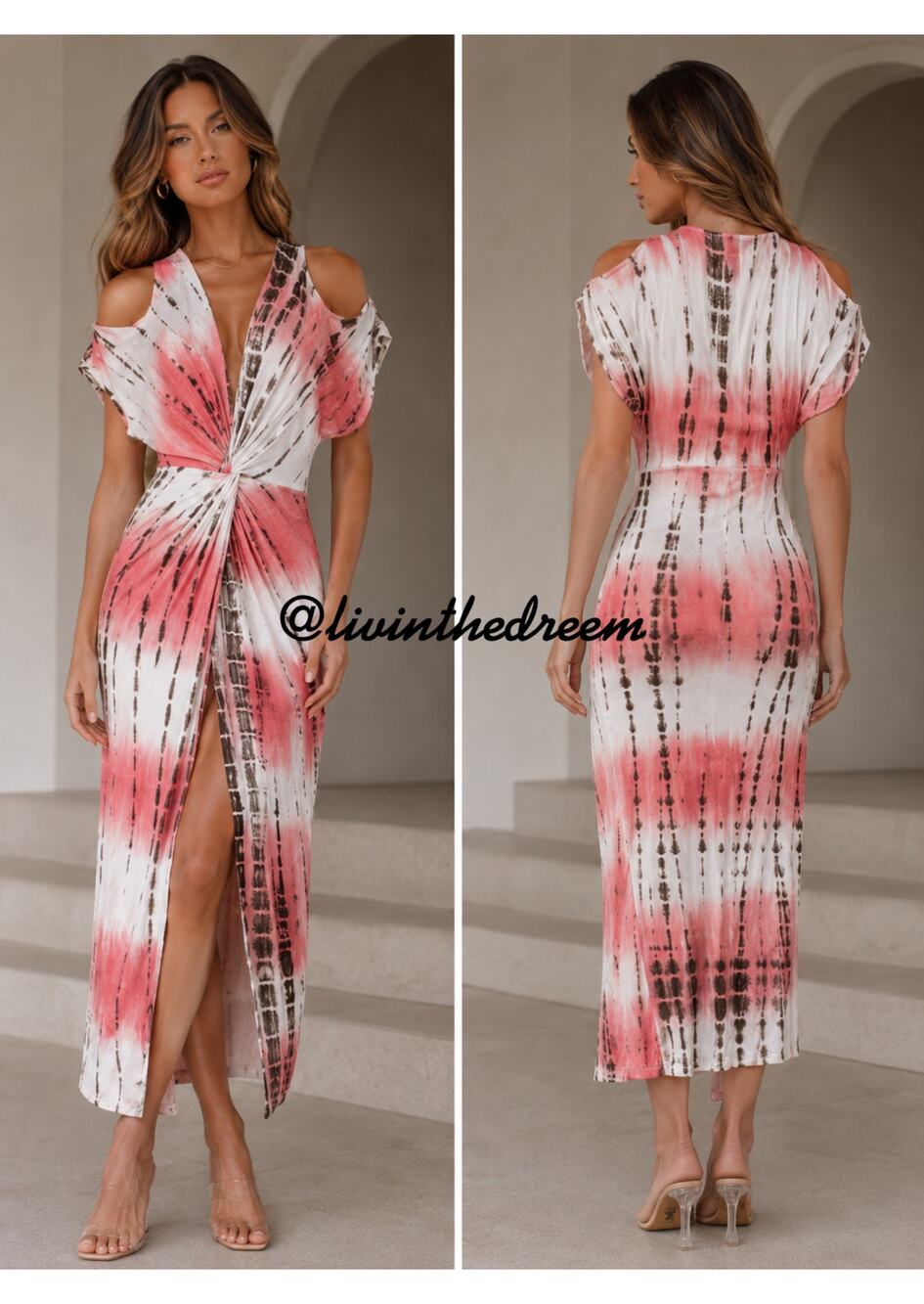 PROMESA TIE DYE TWIST MAXI SZ MEDIUM $49